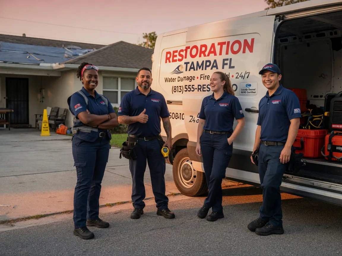 Water Damage Restoration company in Naples, TX